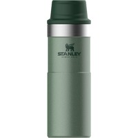 Stanley Stainless Steel Vaccum Insulated Classic Trigger Action Travel Mug 470ml - Green