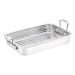 Scanpan - Impact Roaster With Rack - 42cm x 26cm x 11cm