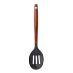 Scanpan - Ash Silicone Slotted Spoon - 31cm