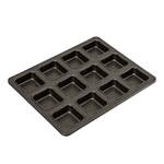 Bakemaster - 12 Cup Square Non-Stick Brownie Pan - 34 x 26cm