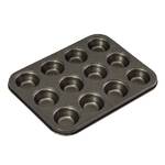 Bakemaster - 12 Cup Non-Stick Mini Muffin Pan - 26 x 20cm