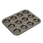 Bakemaster - 12 Cup Non-Stick Muffin Cupcake Pan - 35 x 27cm
