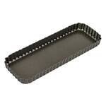 Bakemaster - Fluted Rectangular Flan Quiche Pan - 36 x 13 x 4cm