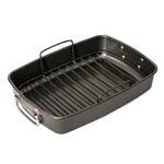 Bakemaster - Roasting Pan with Rack - 40 x 28 x 8cm