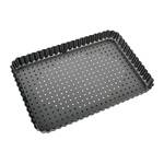 Bakemaster - Perfect Crust Rectangular Flan Quiche Pan - 31 x 21 x 4cm