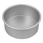 Bakemaster - Silver Anodised Round Cake Pan - 18 x 8cm