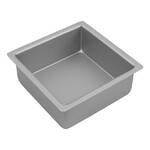 Bakemaster - Silver Anodised Square Cake Pan - 20 x 8cm