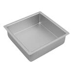 Bakemaster - Silver Anodised Square Cake Pan - 23 x 8cm