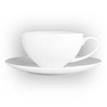 Wilkie Brothers - Breakfast Cup and Saucer - 400ml