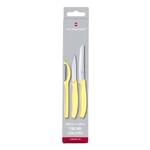 Victorinox Swiss Classic Paring Knife 3pc Set with Universal Peeler Citrus Lemon