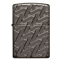 Zippo Lighter - Geometric Weave