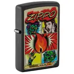 Zippo Lighter - Comic Zombies Design