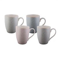 Bundanoon Coupe Mug - Pastel Petals (Set of 4)