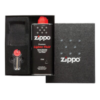 Zippo Gift Set upgrade - Fluid & Flints with Empty lighter slot