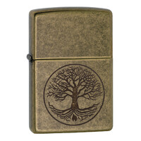 Zippo Lighter - Antique Tree of Life