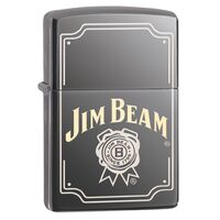 Zippo Lighter - Black Ice Jim Beam
