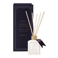 MOR Scented Home Library Reed Diffuser - Strawberry and White Jasmine