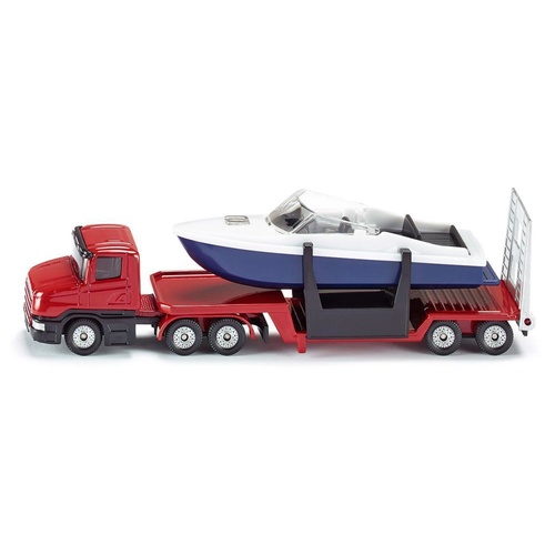 Siku Transport - Low Loader With Boat