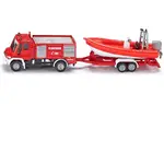 Siku Fire - Fire Engine With Boat