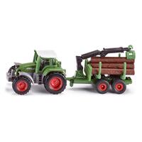 Siku Transport - Tractor with Forestry Trailer