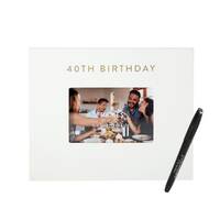 Splosh Signature Frame - 40th Birthday