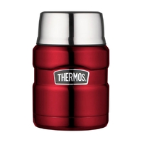 Thermos Stainless King Food Jar 470ml Red