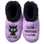 Slumbies Ladies Pairables I'm Fine Purple