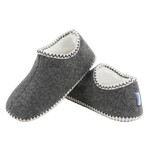 Slumbies Ladies Cabin Bootie Heather Grey