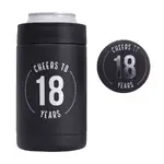 Splosh Celebration - 18th Insulated Drink Cooler & Badge Set