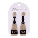Splosh Celebration Earrings - Champagne