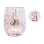 Splosh Celebration - Glitter Stemless Glass & Badge Set - 21