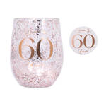 Splosh Celebration - Glitter Stemless Glass & Badge Set - 60