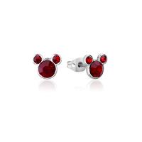 Disney Couture Kingdom Stainless Steel - Mickey January Birthstone - Stud Earrings