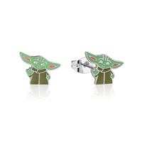 Disney Couture Kingdom - Star Wars - The Mandalorian The Child (Baby Yoda) Enamel Stud Earrings