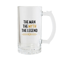 Splosh Sip Celebration Beer Glass - The Man