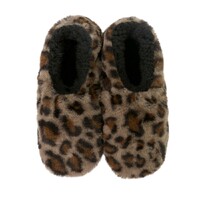 Snugg Ups Ladies Wild Prints - Leopard Caramel