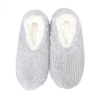 Snugg Ups Ladies Metallic - Grey