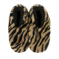 Snugg Ups Ladies Wild Prints - Tiger Caramel