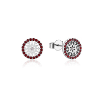 Disney Couture Kingdom - Frozen 2 - January Birthstone Snowflake Stud Earrings