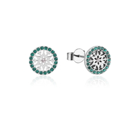 Disney Couture Kingdom - Frozen 2 - May Birthstone Snowflake Stud Earrings