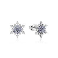 Disney Couture Kingdom - Frozen 2 - Elsa Crystal Snowflake Stud Earrings