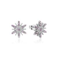 Disney Couture Kingdom - Frozen 2 - Anna Crystal Snowflake Stud Earrings