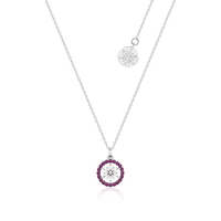 Disney Couture Kingdom - Frozen 2 - February Birthstone Snowflake Necklace