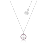 Disney Couture Kingdom - Frozen 2 - June Birthstone Snowflake Necklace