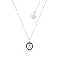 Disney Couture Kingdom - Frozen 2 - December Birthstone Snowflake Necklace