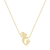 Disney Couture Kingdom - Ariel - Necklace Yellow Gold