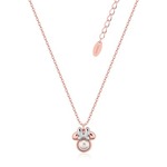 Disney Couture Kingdom Precious Metal - Minnie Mouse - Pearl Necklace Rose Gold