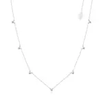 Disney Couture Kingdom Precious Metal - Mickey Mouse - Repeat CZ Necklace Silver