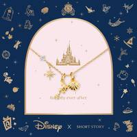 Disney x Short Story Necklace Little Mermaid - Gold