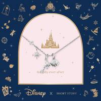 Disney x Short Story Necklace Little Mermaid - Silver